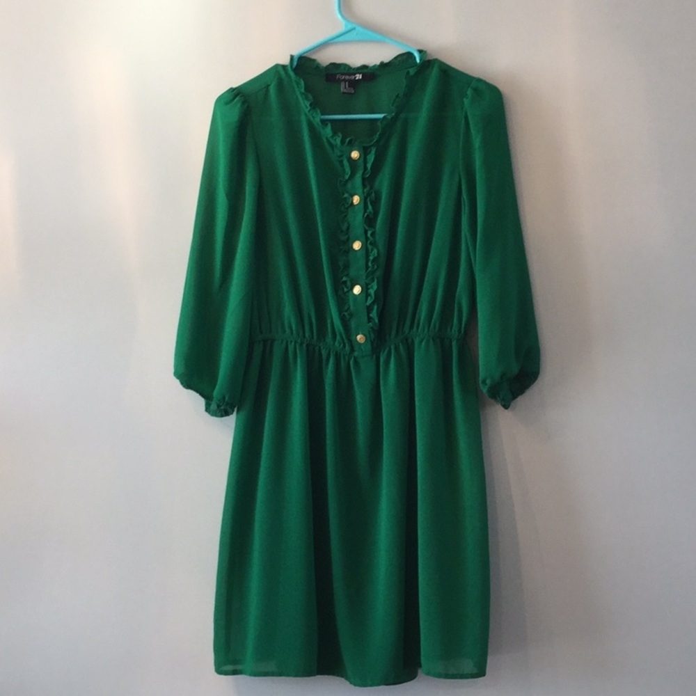 Shamrock Green Dress